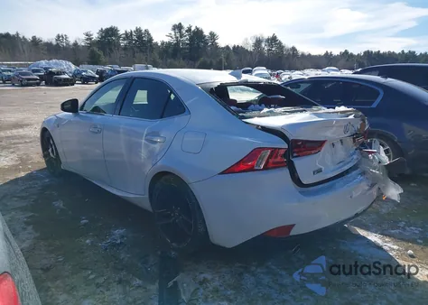 2016 Lexus Is 300 from USA, damaged, VIN JTHCM1D25G5005855